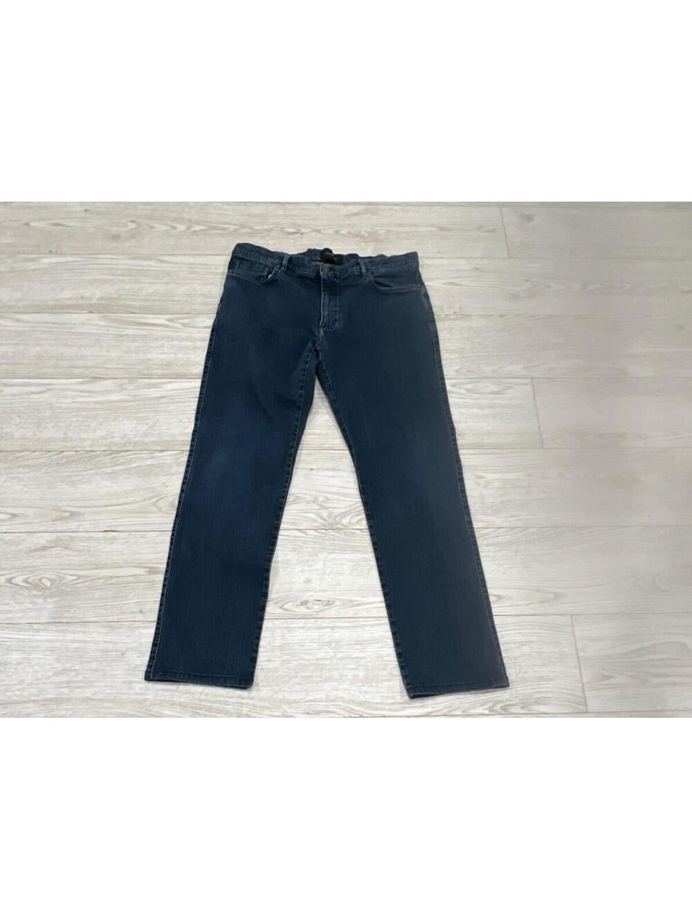 Ermenegildo Zegna Men's Dark Wash Navy Blue Jeans SIZE 36X33 $795